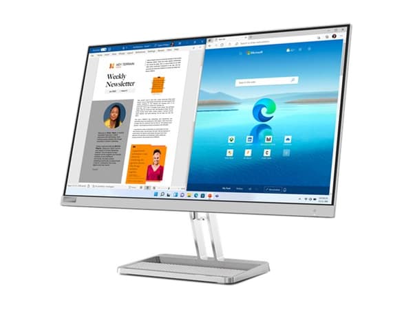 Lenovo L27i-4A 27-tuumainen näyttö Harmaa