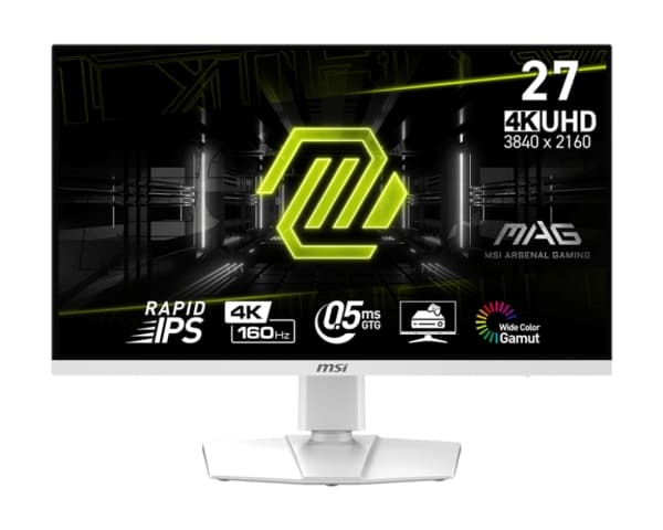MSI MAG 274URFWde - LED-skjerm - gaming - 27" - 3840 x 2160 4K UHD (2160p) @ 160 Hz - Fast IPS - 400 cd/m² - 1000:1 - DisplayHDR 400 - 0.5 ms - 2xHDM