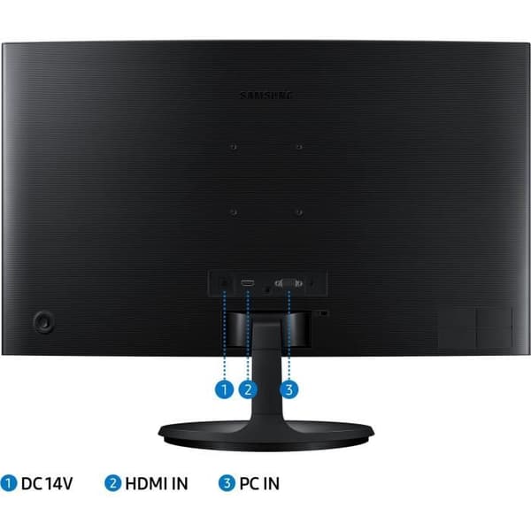 PC-skärm - SAMSUNG - LS24C360EAUXEN - 24" FHD 1920x1080 - Curved 1800R - VA-panel - 4 ms - 75 Hz - HDMI - FreeSync