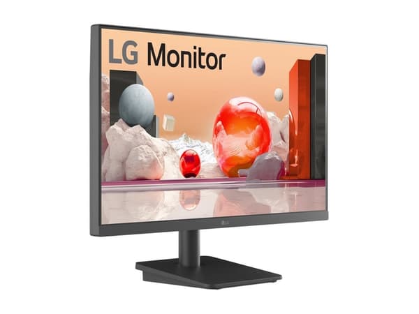 LG 24BA400-B, 60,5 cm (23,8"), 1920 x 1080 piksler, Full HD, LCD, 5 ms, svart