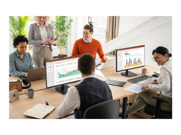 LG 24BA400-B, 60,5 cm (23,8"), 1920 x 1080 piksler, Full HD, LCD, 5 ms, svart