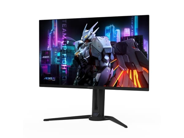 AORUS FO32U - OLED-skjerm - gaming - 32" (31.5" synlig) - 3840 x 2160 UHD @ 165 Hz - 1000 cd/m² - 1500000:1 - DisplayHDR 400 True Black - 0.03 ms - 2