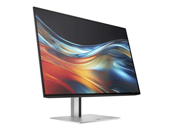 HP 724pn - Series 7 Pro - LED-skjerm - 24" - 1920 x 1200 WUXGA @ 100 Hz - IPS - 350 cd/m² - 1500:1 - 5 ms - HDMI, DisplayPort - svart, sølv