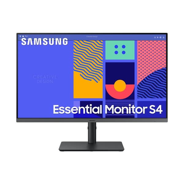 SAMSUNG 27" Platt FHD 1920x1080 Svart