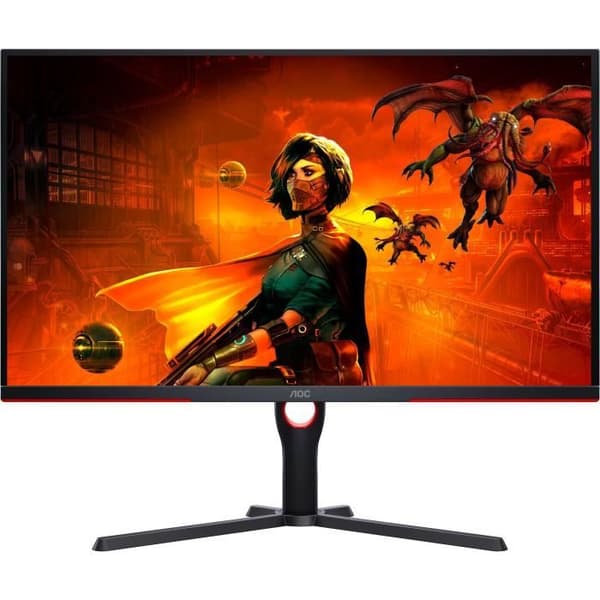 PC-skärm - AOC - U32G3X - 32 UHD 4K - IPS-panel - 144Hz - 1ms - Justerbar i höjdled - 2 HDMI 2 DP - Adaptive Sync - Svart