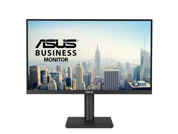 ASUS VA27UCPS - LED-skjerm - 27" - 3840 x 2160 UHD @ 60 Hz - IPS - 350 cd/m² - 3000:1 - HDR10 - 5 ms - HDMI, DisplayPort, USB-C - høyttalere - svart