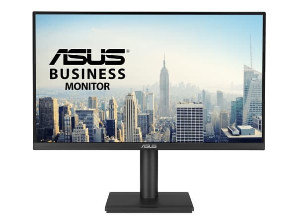 ASUS VA27UCPS - LED-skjerm - 27" - 3840 x 2160 UHD @ 60 Hz - IPS - 350 cd/m² - 3000:1 - HDR10 - 5 ms - HDMI, DisplayPort, USB-C - høyttalere - svart Sort