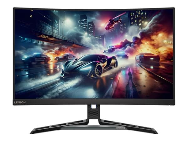 Lenovo Legion R27qc-30 - LED-skärm - spel - böjd - 27" - 2560 x 1440 QHD - VA - 350 cd/m² - 3000:1 - 0.5 ms - 2xHDMI, DisplayPort - högtalare - korps