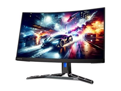 Lenovo Legion R27qc-30 - LED-skärm - spel - böjd - 27" - 2560 x 1440 QHD - VA - 350 cd/m² - 3000:1 - 0.5 ms - 2xHDMI, DisplayPort - högtalare - korps