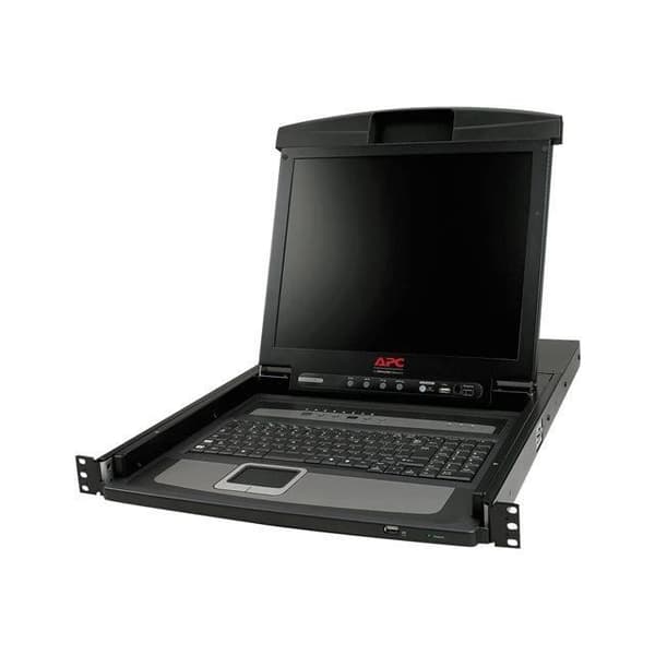 KVM-konsol - APC - AP5808 - 17" - VGA - Svart