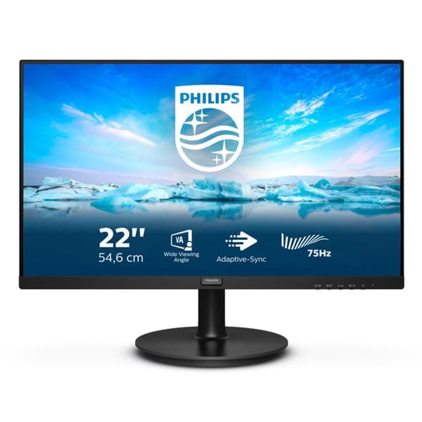 Philips V-line 222V8LA - skärm