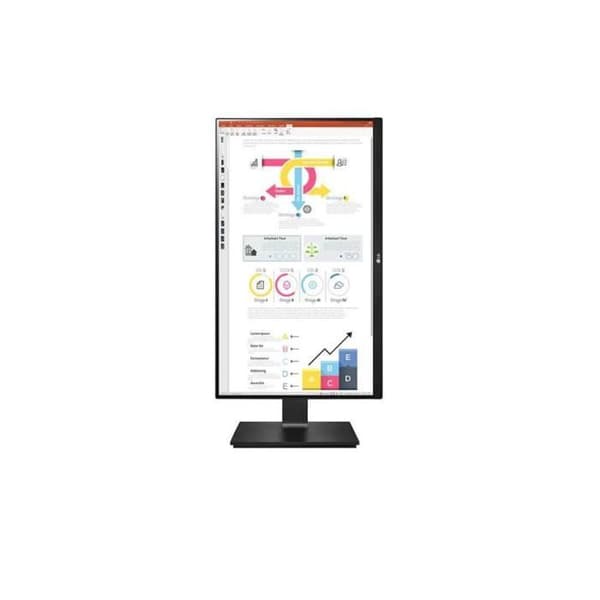 SKÄRM LG 24" Svart 24QP750P-B 16:9 IPS 5ms QHD 2560x1440 300cd/m2 HDMI DP USB-C 2xUSB 3.0 FreeSync Svart Stabilisator Smart Energy Savi