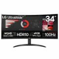 Pikkukuva 1 / 7: Näyttö LG 34WR50QK-B Wide Quad HD 34" 100 Hz