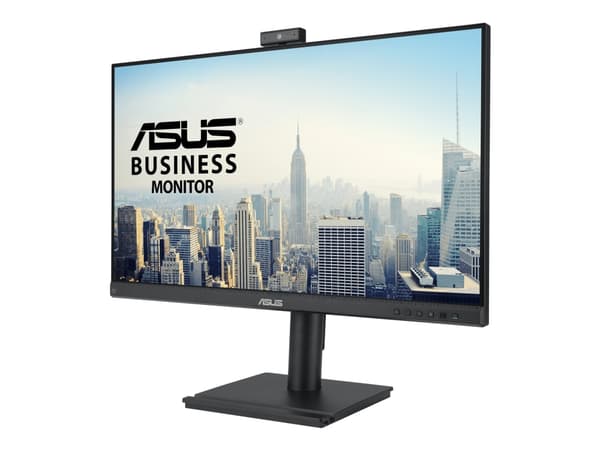 ASUS BE249QFK - LED-skjerm - 24" (23.8" synlig) - 1920 x 1080 Full HD (1080p) @ 100 Hz - IPS - 250 cd/m² - 1300:1 - 5 ms - HDMI, VGA, DisplayPort - h Sort