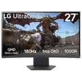 Miniatyrbild 1 av 4: 2,5K PC-skärm med 2560 x 1440 pixlar, 1 ms svarstid, böjd VA-panel, 180 Hz, HDR10, FreeSync.