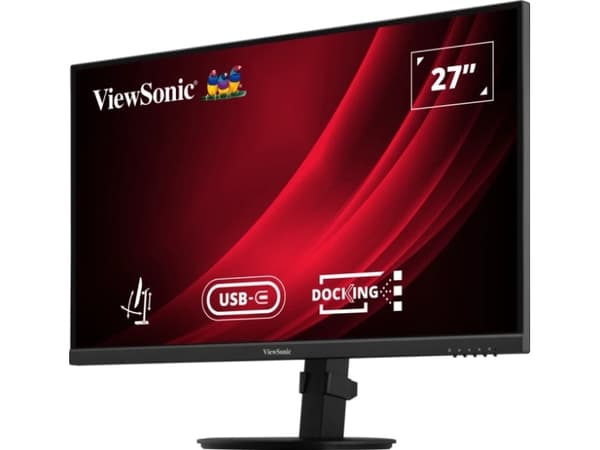 Viewsonic VG Series VG2709U-2K, 68,6 cm (27"), 2560 x 1440 piksler, Quad HD, LED, 4 ms, Sort
