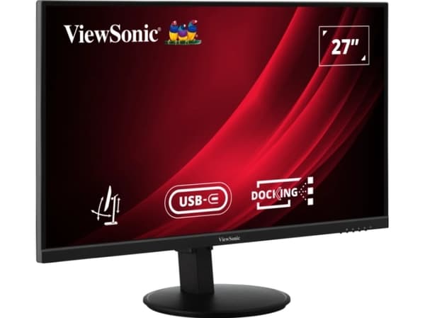 Viewsonic VG Series VG2709U-2K, 68,6 cm (27"), 2560 x 1440 piksler, Quad HD, LED, 4 ms, Sort