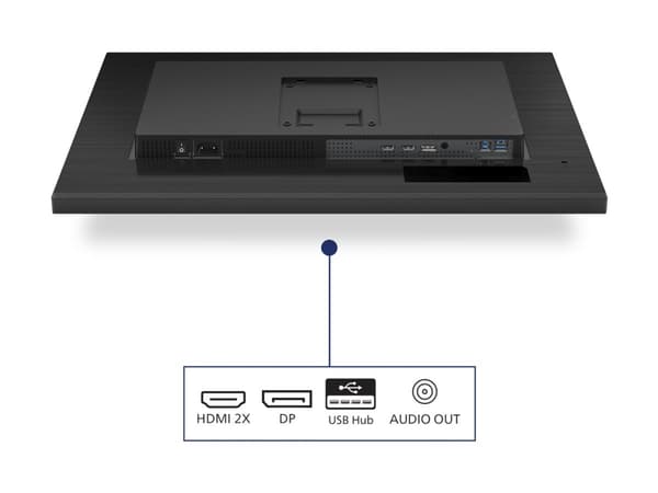 Philips 3000 series 27B1N3800/00, 68.6 cm (27"), 3840 x 2160 pixels, 4K Ultra HD, LCD, 4 ms, Black