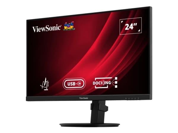 Viewsonic VG Series VG2409U-2, 60,5 cm (23.8"), 1920 x 1080 pixlar, Full HD, LED, 4 ms, Svart
