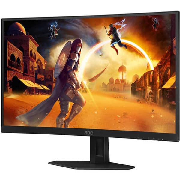 Aoc C27g4zxe 27´´ Full Hd Va Led 280hz Kaareva Pelikäyttöön Tarkoitettu Näyttö musta
