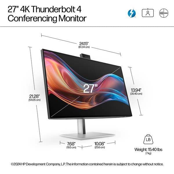 Hp S7 Pro 727pm 27´´ 4k Ips Led Skærm