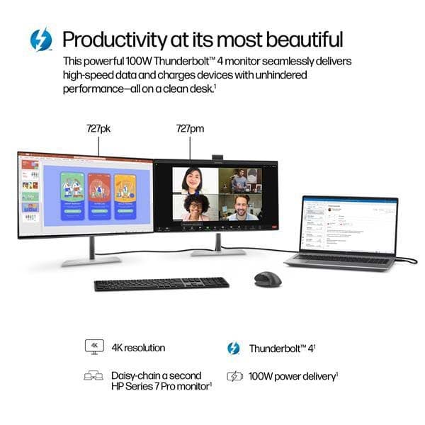 Hp S7 Pro 727pm 27´´ 4k Ips Led Skærm