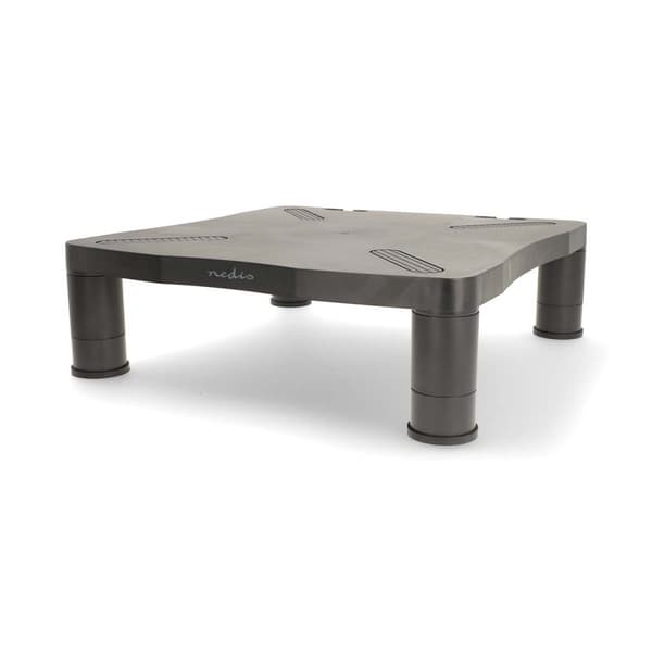 Nedis Monitor Stand | Ergonomisk: Yes | Maksimal bæreevne: 18 kg | Universal | Justérbar højde: Ja
