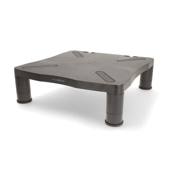 Nedis Monitor Stand | Ergonomisk: Yes | Maksimal bæreevne: 18 kg | Universal | Justérbar højde: Ja