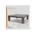 Miniatyrbillede 9 af 11: Nedis Monitor Stand | Ergonomisk: Yes | Maksimal bæreevne: 18 kg | Universal | Justérbar højde: Ja