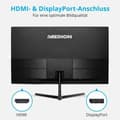 Miniatyrbild 4 av 6: Monitor Medion AKOYA P52424 MD 20152 Full HD LCD 24"