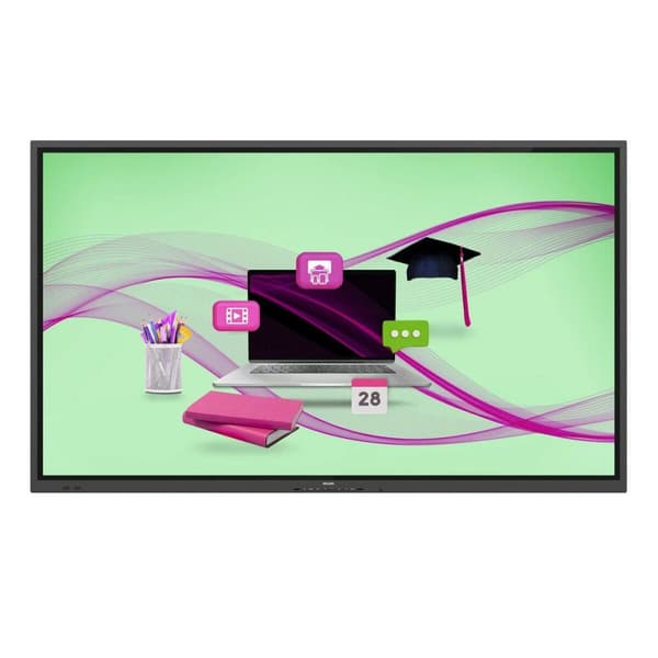 Interaktiv touchscreen Philips 65BDL4052E/00 65" LED Sort