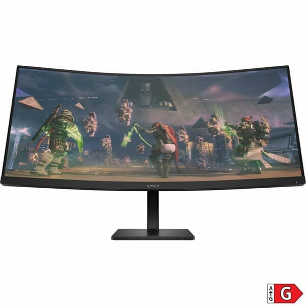 Skærm HP OMEN 34c 34" LED HDR VA Flicker free 165 Hz