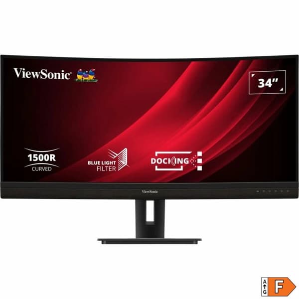 Skærm ViewSonic VG3456C 34" UltraWide Quad HD