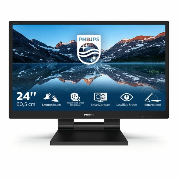 Skærm Philips 242B9T/00 Full HD 24" Sort