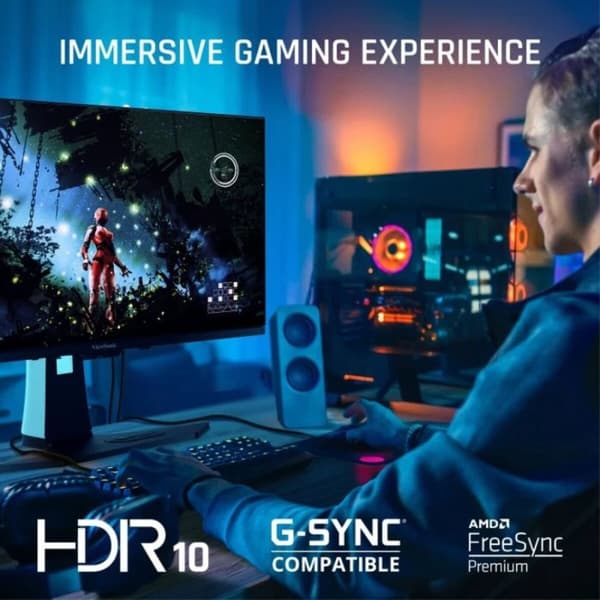 Gaming skærm ViewSonic XG272-2K-OLED 27" 2K Quad HD