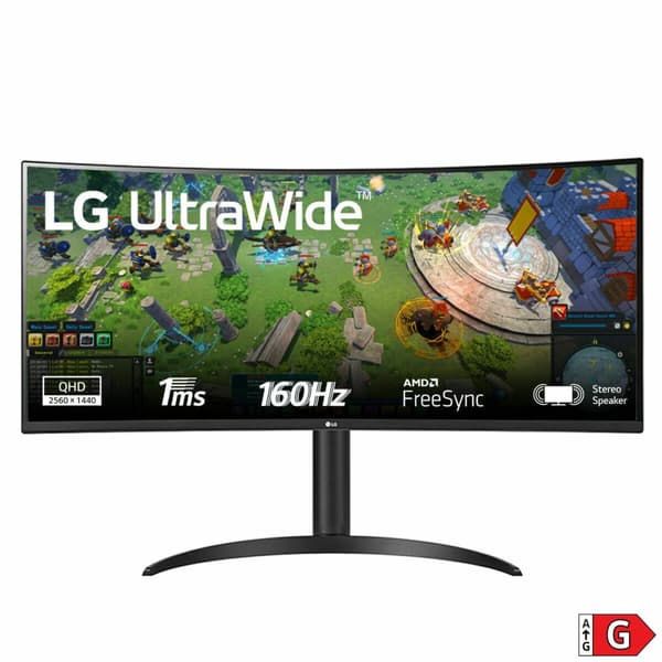 Näyttö LG 34WP65CP-B.AEU 34" Quad HD 160 Hz/s