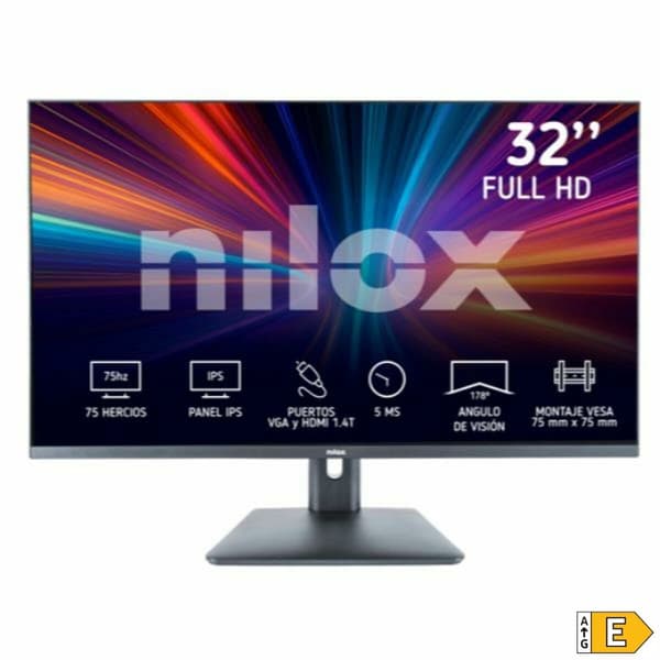 Pelinäyttö Nilox Full HD 32" musta