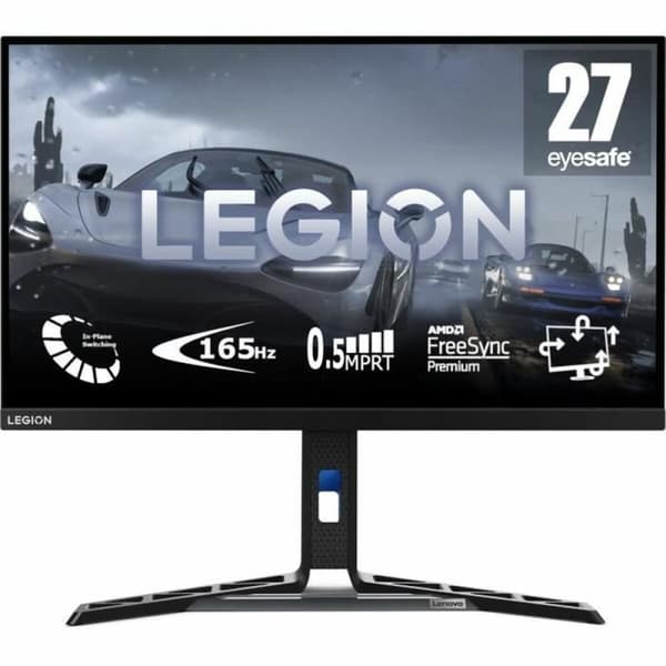 Gaming skærm Lenovo 27" Full HD Sort