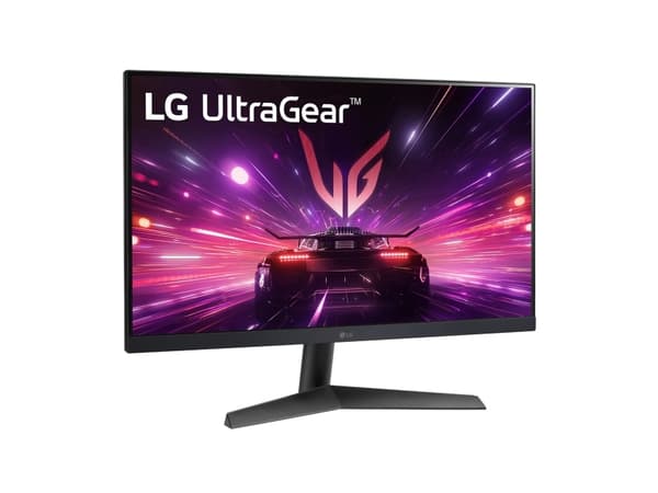 LG UltraGear 24GS60F-B - LED-skjerm - gaming - 24" (23.8" synlig) - 1920 x 1080 Full HD (1080p) @ 180 Hz - IPS - 300 cd/m² - 1000:1 - HDR10 - 1 ms -
