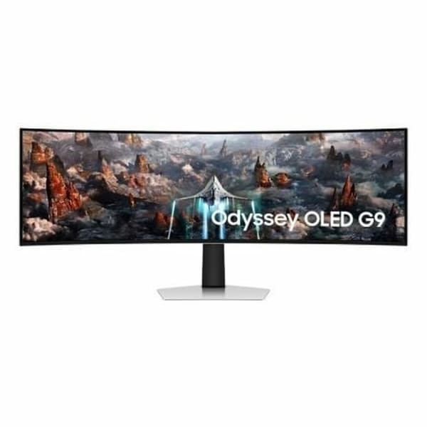 Gaming skærm Samsung Odyssey OLED G9 S49CG934SU 49" 240 Hz Sølv