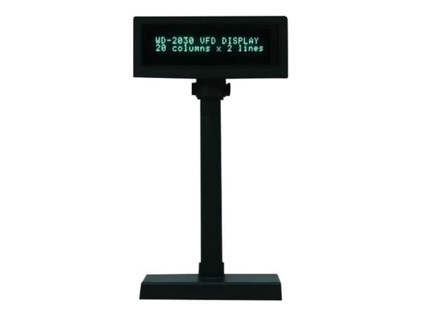 Capture WD-2030 B - Kundeskjerm - 700 cd/m² - USB - svart - USB