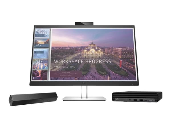 HP E24d G4 Advanced Docking Monitor 23.8″ 1920 x 1080 (Full HD) HDMI DisplayPort USB-C