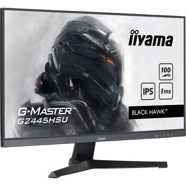 PC-skärm - IIYAMA - G2445HSU-B2 - 24" FHD - IPS - FreeSync - 100Hz - 1ms - Svart