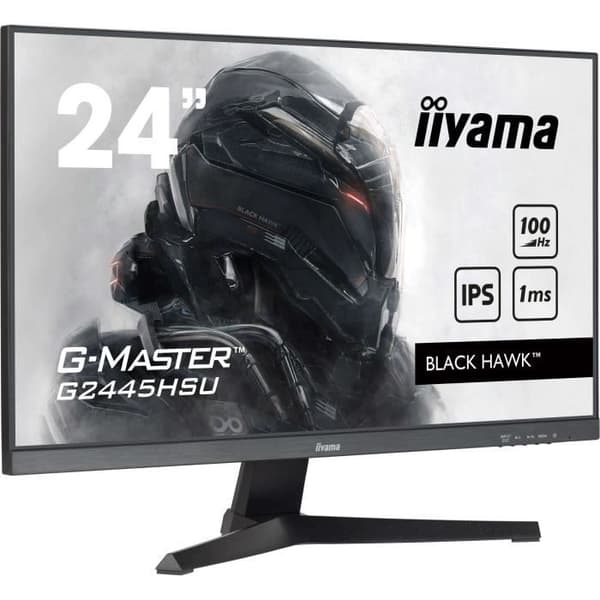 PC-skärm - IIYAMA - G2445HSU-B2 - 24" FHD - IPS - FreeSync - 100Hz - 1ms - Svart