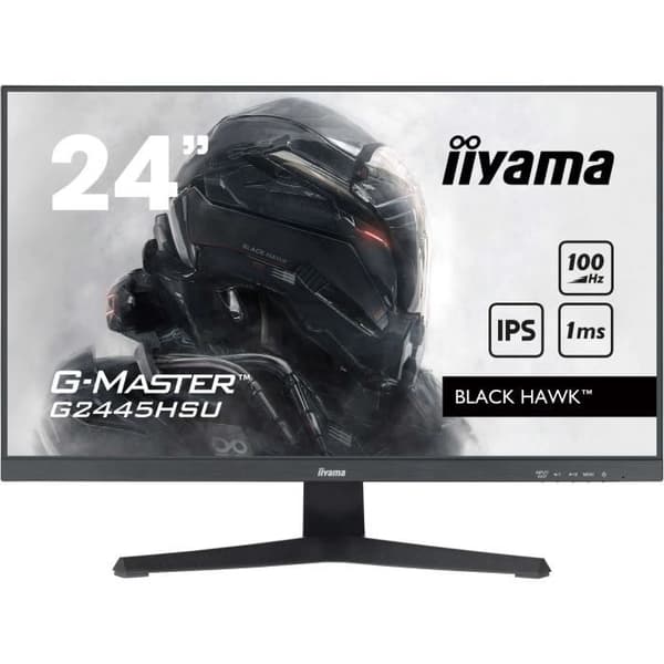 PC-skärm - IIYAMA - G2445HSU-B2 - 24" FHD - IPS - FreeSync - 100Hz - 1ms - Svart