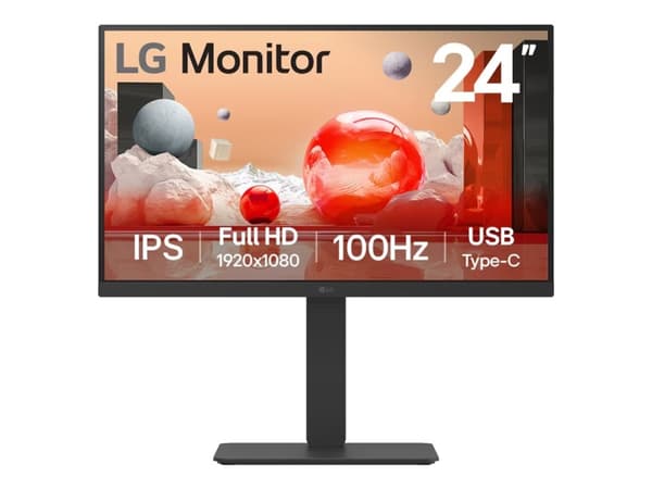 LG 24BA750-B Näyttö 60,4 cm (23,8 tuumaa)