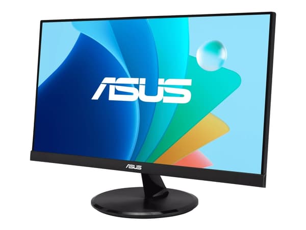 ASUS VP229HF - LED-skjerm - gaming - 22" (21.45" synlig) - 1920 x 1080 Full HD (1080p) @ 100 Hz - IPS - 250 cd/m² - 1000:1 - 1 ms - HDMI, VGA - svart Sort