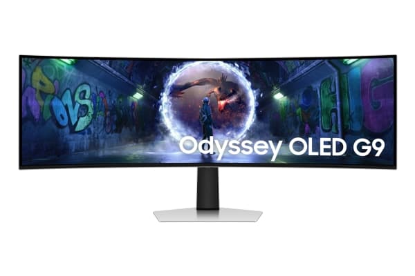 Samsung Odyssey OLED G9 S49DG934SU - G93SD Series - OLED-skjerm - gaming - kurvet - 49" - 5120 x 1440 Dual Quad HD @ 240 Hz - 250 cd/m² - 1000000:1 -
