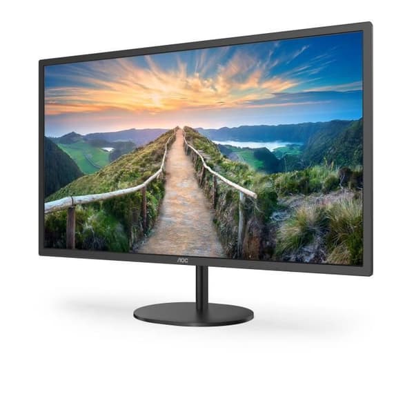 PC-skärm - AOC - Q32V4 - 31,5" IPS QHD 4ms 75Hz HDMI DisplayPort-högtalare Pivot Adaptive Sync