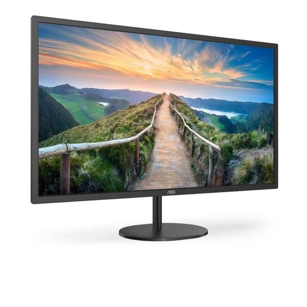 PC-skärm - AOC - Q32V4 - 31,5" IPS QHD 4ms 75Hz HDMI DisplayPort-högtalare Pivot Adaptive Sync